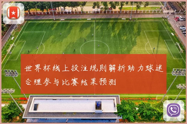 世界杯线上投注规则解析助力球迷合理参与比赛结果预测